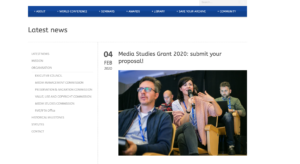 FIAF Grant webpage
